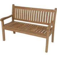 Zaragoza 2-persoons tuinbank teak - thumbnail