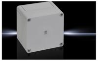 Rittal PK 9507.000 Installatiebehuizing 110 x 110 x 90 Polycarbonaat Grijs-wit (RAL 7035) 1 stuk(s) - thumbnail