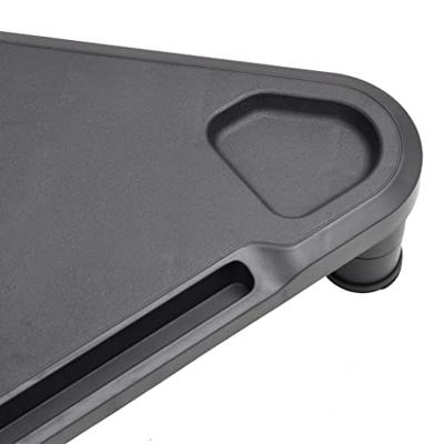 Monitorstandaard hoek 49x28x10,5 cm zwart - thumbnail