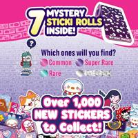 Jazwares Sticki boek en armband met 120 stickers - thumbnail