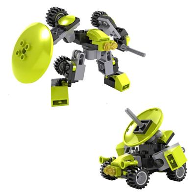 Bouwset Transformeer Robot / Ruimtewagen - 90dlg