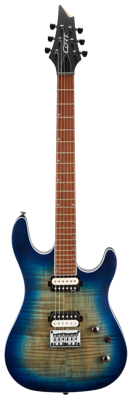 Cort KX-300 Open Pore Cobalt Burst