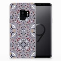 Samsung Galaxy S9 | TPU | Siliconen hoesje | Flower Tiles - thumbnail