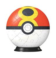 Ravensburger 3d puzzelbal pokémon pokébal, 54st. - thumbnail