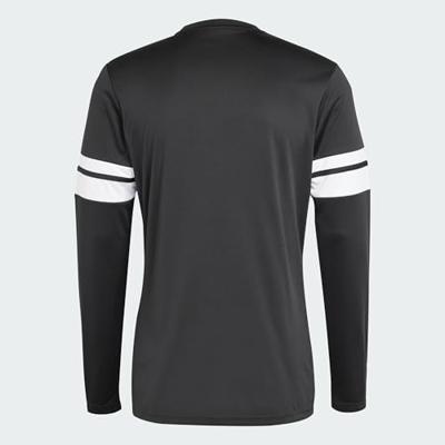 adidas Squadra 25 Voetbalshirt Lange Mouwen Zwart Wit