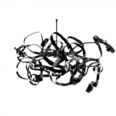 Ztahl design hanglamp Barletta 8L - zwart