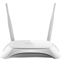 TP-Link 300 Mbps 3G/4G Single-Band Wi-Fi Router, 1x 2.0 USB Port, 5x Fast WAN/LAN Ports, Connect up to 32 devices, WPS Button, No Configuration Required, UK Plug (TL-MR3420) - thumbnail