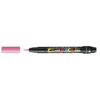 Paintmarker uni posca pcf350 brush 1-10mm rood | 5 stuks - thumbnail