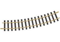 G LGB rails 16000 Gebogen rails 22.5 ° 1243 mm 1 stuk(s) - thumbnail