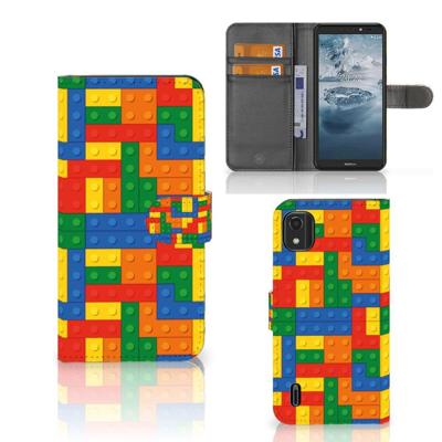 Nokia C2 2nd Edition | Telefoon Hoesje | Blokken