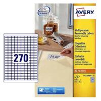 Etiket avery l4730rev 17.8x10mm wit 6750st - thumbnail