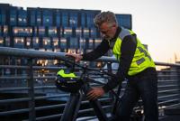 Wowow Reflectievest tegra maat xxl geel (met achterlicht) - thumbnail