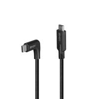 Lindy 32019 USB 3.2 Gen 2 10Gbps 60W USB Type-C - USB Type-C (haaks) 1.5m - thumbnail