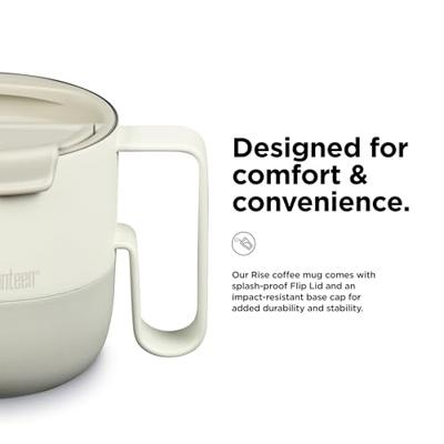 Klean Kanteen Rise 399ml/14oz + Flip Deksel Thermosfles Tofu 399ml