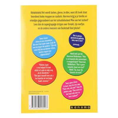 Boek Specials Nederland BV Donald duck moppentrommel geel Boek Specials Nederland BV Donald duck moppentrommel geel