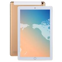 3G telefoon Tablet PC 10 1 inch 1 GB + 16 GB Android 4.4 MTK6582 Quad Core 1.3 GHz Dual SIM ondersteuning GPS OTG WiFi Bluetooth(Gold) - thumbnail