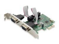 Conceptronic SRC01G 2 poorten Seriële interfacekaart PCI-Express, Serieel (9-pol.) PCIe - thumbnail