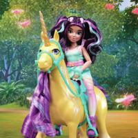 Unicorn Academy eenhoorn figuur Leaf - 28 cm - thumbnail