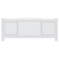 Radiatorombouw 205 cm MDF wit - thumbnail