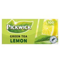 Pickwick thee, green tea lemon, pak van 100 stuks - thumbnail