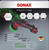 SONAX polijstspons foam pad medium 75 - thumbnail