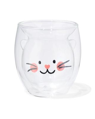 HEMA Dubbelwandig glas 250ml kat