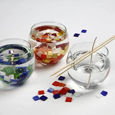 Lonten voor kaarsen in houder, Geschikt voor houders met een diameter van 20-65 mm, L: 10 cm, dikte 2 mm, 50 stuk/ 1 doos