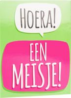 Surprise Card - Hoera een meisje - thumbnail