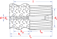 pgb-Europe SMART | ISO SMART S-IPH met stalen nagel 10x220 | 100 st SM0IPHN011002203 - thumbnail