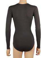 J&C body lange mouw katoen - bodystocking dames - diepe ronde hals - Witte body - zwarte body - XL - XL - XL - thumbnail