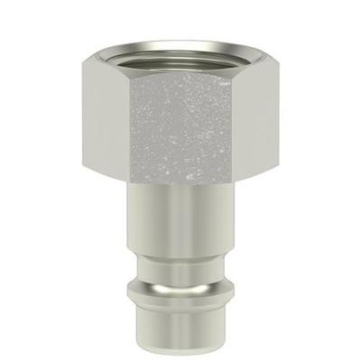 Lüdecke Ludecke insteeknippel 1/4" bi.dr.vern.dn7.8 (euro10)