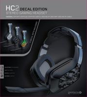 Gioteck HC2 Headset Hoofdband 3,5mm-connector Zwart, Grijs - thumbnail