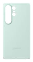 Samsung Silicone Silicon Case Samsung Galaxy S25 Ultra Mint Stootbestendig - thumbnail