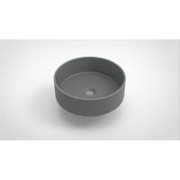 Arcqua Case waskom rond 40x40cm mat grijs WAS452835 - thumbnail