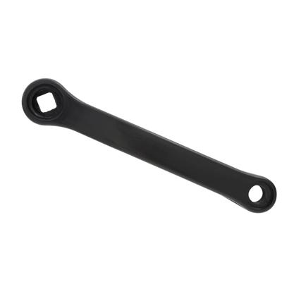 Crank links 170mm staal zwart gecoat