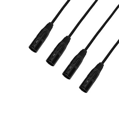 Adam Hall 4 Star Catbox XM3 audio & DMX adapter 4x 3p XLR male naar CAT6A