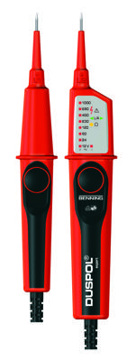 Benning DUSPOL expert Tweepolige spanningstester CAT III 1000 V, CAT IV 600 V LED, Vibratie, Akoestisch