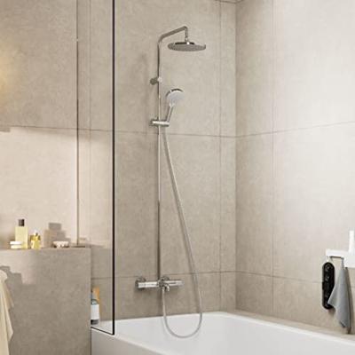 Showerpipe HansGrohe Vernis Blend EcoSmart Met Badthermostaat Chroom Showerpipe HansGrohe Vernis Blend EcoSmart Met Badthermostaat Chroom