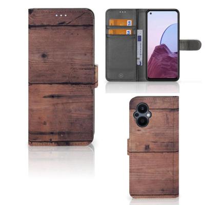 OPPO Reno 8 Lite | OnePlus Nord N20 | Book Style Case | Old Wood