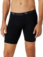 2-pack extra lange pijpjes boxershorts heren - Anti schuur onderbroek mannen - Katoen - thumbnail