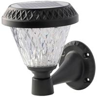 V-TAC VT-969 Solar Wandlamp - IP44 - Zwart - 0.8W- 75 Lumen - 3IN1 - thumbnail