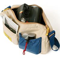 Moment Long Weekend Santa Fe schoudertas, Creme Multi - thumbnail