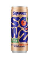SQWZ frisdrank White Peach BIO, blikje van 25 cl, pak van 12 stuks - thumbnail