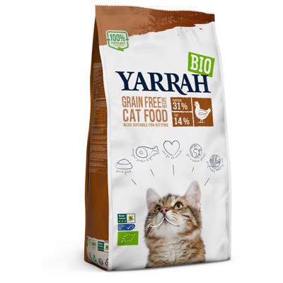 Yarrah Biologisch kattenvoer kip & vis graanvrij 2 x 800 g