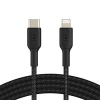 Belkin BOOSTCHARGE gevlochten USB-C naar Lightning kabel - thumbnail