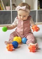 Tullo Zintuiglijke ballen 8 stuks - thumbnail