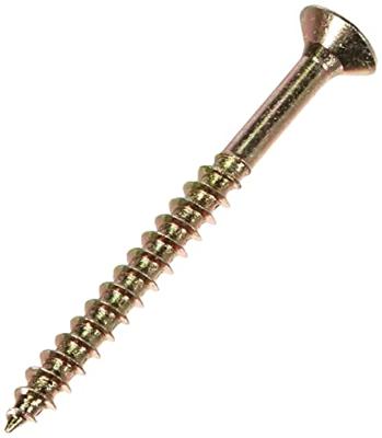 Fischer 551105 Spaanplaatschroef 4 mm 45 mm Kruiskop Pozidriv Galvanisch verzinkt 500 stuk(s)