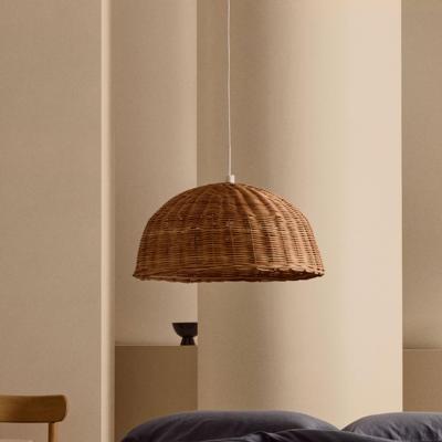 Kave Home Lampenkap 'Jornets' Rotan, 80cm Kave Home Lampenkap 'Jornets' Rotan, 80cm