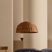 Kave Home Lampenkap 'Jornets' Rotan, 80cm - thumbnail