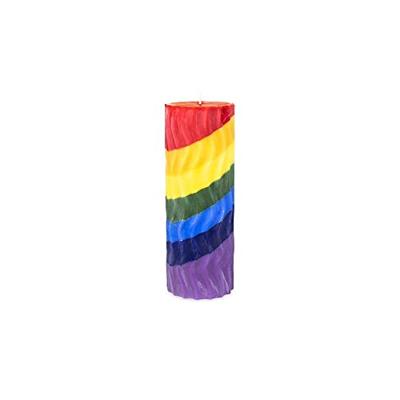 Geurkaars Regenboog Golvend